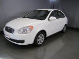 2009 Nordic White Hyundai Accent GLS 4 Door #46344914