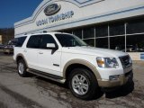 2007 White Sand Tri-Coat Ford Explorer Eddie Bauer 4x4 #46344788