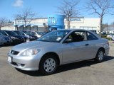 2005 Satin Silver Metallic Honda Civic Value Package Coupe #46345401