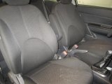 2007 Hyundai Accent SE Coupe Black Interior