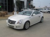 2011 White Diamond Tricoat Cadillac CTS Coupe #46344955