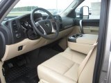 2011 Chevrolet Silverado 2500HD LT Crew Cab 4x4 Light Cashmere/Ebony Interior