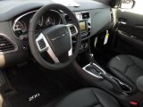 2011 Chrysler 200 Limited Black Interior