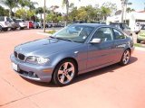 2004 Steel Blue Metallic BMW 3 Series 325i Coupe #46397149