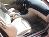 2004 BMW 3 Series 325i Coupe Sand Montana Leather Interior