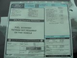 2011 Ford F250 Super Duty XL Crew Cab 4x4 Window Sticker