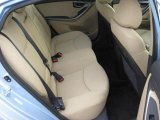 2011 Hyundai Elantra GLS Beige Interior