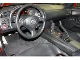 2000 Honda S2000 Roadster Black Interior