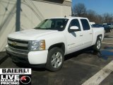 2008 Summit White Chevrolet Silverado 1500 LT Crew Cab #46397045