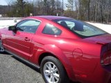 2008 Dark Candy Apple Red Ford Mustang V6 Premium Coupe #4612989