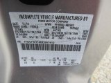 2011 F550 Super Duty Color Code for Ingot Silver Metallic - Color Code: UX