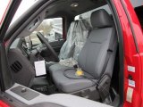 2011 Ford F350 Super Duty XL Regular Cab 4x4 Chassis Dump Truck Steel Interior
