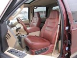 2009 Ford F450 Super Duty King Ranch Crew Cab 4x4 Dually Chaparral Leather Interior