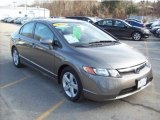 2008 Galaxy Gray Metallic Honda Civic EX-L Sedan #46397593