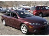 2006 Dark Cherry Metallic Mazda MAZDA6 i Sport Sedan #4611553