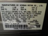 2003 Altima Color Code for Polished Pewter Metallic - Color Code: KY2