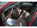2001 Ford Crown Victoria LX Medium Parchment Interior