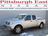 2008 Radiant Silver Nissan Frontier SE Crew Cab 4x4 #46397612