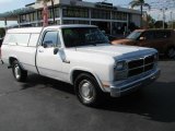 1993 White Dodge Ram Truck D250 Regular Cab #46397850