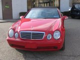 2002 Magma Red Mercedes-Benz CLK 430 Cabriolet #46397648