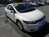 2007 Taffeta White Honda Civic EX Coupe #46397494