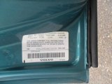 1994 Volvo 850 GLT Sedan Info Tag