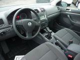 2007 Volkswagen Rabbit 4 Door Anthracite Interior