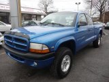 1999 Intense Blue Pearl Dodge Dakota Sport Extended Cab 4x4 #46455792