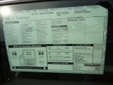 2011 Cadillac DTS Luxury Window Sticker