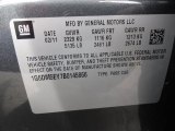2011 Cadillac CTS 4 3.0 AWD Sedan Info Tag