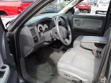 2007 Dodge Dakota SLT Club Cab 4x4 Medium Slate Gray Interior
