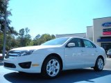 2011 White Suede Ford Fusion SE #46455688