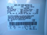 2011 Edge Color Code for White Platinum Tri-Coat - Color Code: UG