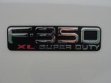 2004 Ford F350 Super Duty XL Crew Cab 4x4 Marks and Logos