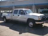 2007 Silver Birch Metallic Chevrolet Silverado 3500HD Classic LT Crew Cab 4x4 Dually #46455717