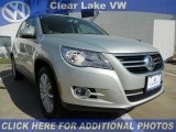 2010 White Gold Metallic Volkswagen Tiguan Wolfsburg Edition #46456268