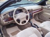 2001 Chrysler Sebring LX Convertible Sandstone Interior