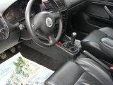 2004 Volkswagen GTI 1.8T Black Interior