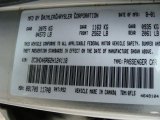2002 Concorde Color Code for Bright Silver Metallic - Color Code: PS2