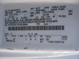 2007 E Series Van Color Code for Oxford White - Color Code: YZ
