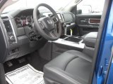 2011 Dodge Ram 3500 HD Laramie Mega Cab 4x4 Dually Dark Slate Gray Interior