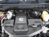 2011 Dodge Ram 3500 HD Laramie Mega Cab 4x4 Dually 6.7 Liter OHV 24-Valve Cummins Turbo-Diesel Inline 6 Cylinder Engine