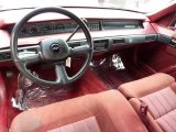 1993 Chevrolet Lumina Euro Coupe Red Interior