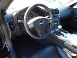 2010 Chevrolet Corvette Grand Sport Coupe Ebony Black Interior