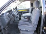 2004 Dodge Ram 1500 SLT Rumble Bee Regular Cab Dark Slate Gray Interior