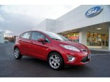2011 Red Candy Metallic Ford Fiesta SES Hatchback #46500071