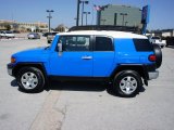 Voodoo Blue Toyota FJ Cruiser in 2008