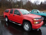 2005 Victory Red Chevrolet Colorado LS Crew Cab 4x4 #46500098