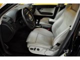 2007 Audi RS4 4.2 quattro Sedan Silver Interior