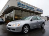 2007 Alabaster Silver Metallic Honda Accord EX-L Sedan #46500116